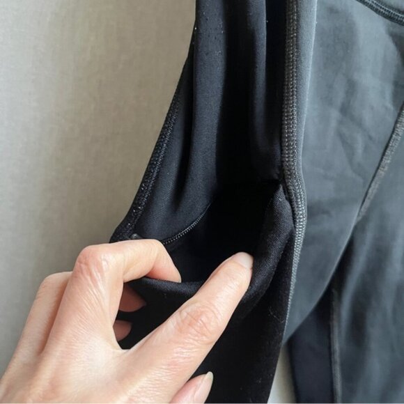 The North Face fleece lined warm leggings Sz M - Picture 7 of 13